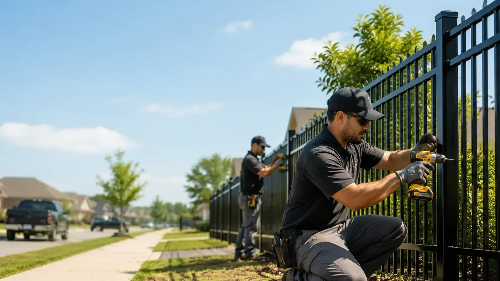 Metal Fence Installation in Silverhill, AL